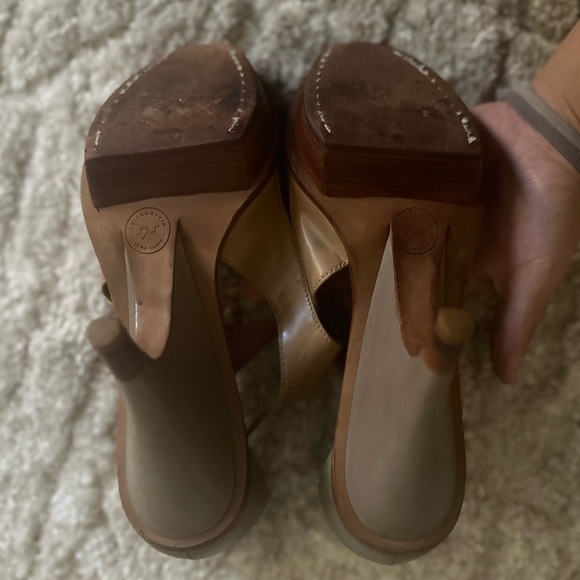 LEIFSDOTTIR LLONA WEDGE SANDALS BROWN SIZE 7 12 - Picture 7 of 8